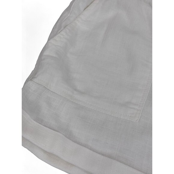 BLANKNYC White Linen Shorts with Pockets - Size S - NWT - Picture 6 of 6
